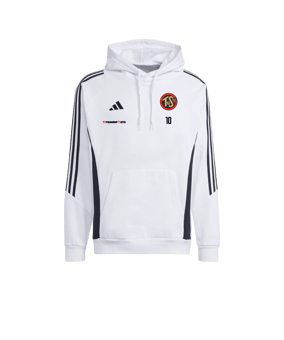 adidas Tiro 24 Hoody Weiss Schwarz