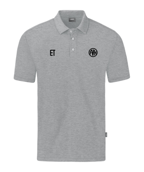 JAKO Organic Stretch Polo Shirt Grau F520