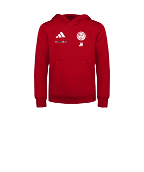 adidas Entrada 26 Hoody Kids Rot