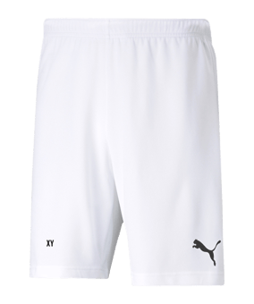 PUMA teamRISE Short Weiss Schwarz F03