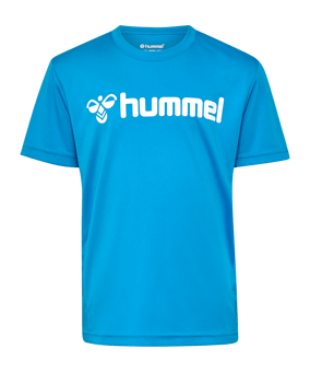 Hummel Logo Trikot Kids Blau F7428 - blau