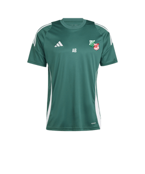 adidas Tiro 24 Trikot Dunkelgrün Weiss