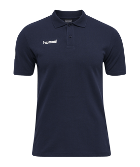 Hummel Cotton Poloshirt Blau F7026 - blau