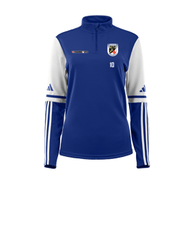 adidas Squadra 25 HalfZip Sweatshirt Damen Hellblau