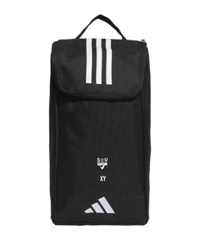adidas Tiro League Schuhtasche Schwarz Weiss