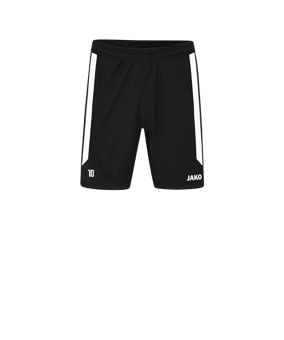 JAKO Power Short Schwarz Weiss F802