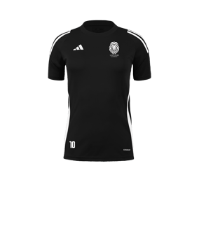 adidas Tiro 24 Trikot Damen Schwarz Weiss