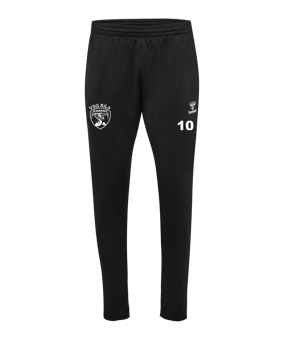 Hummel hmlESSENTIAL Trainingshose Schwarz F2001