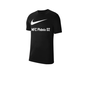 Nike Park 20 Swoosh T-Shirt Kids Schwarz F010