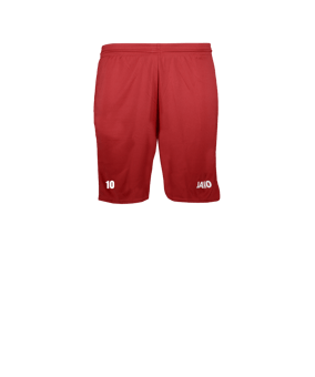 JAKO Manchester 2.0 Short ohne Innenslip Rot F01