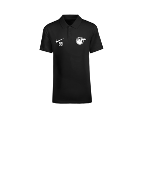 Nike Park 26 Polo Kids Schwarz F010