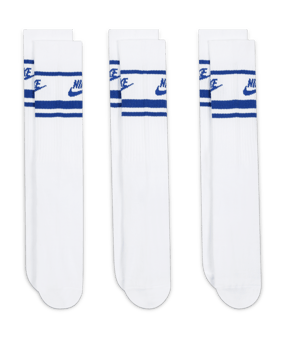 Nike Essential Crew Stripe Socken 3er Pack F105 - weiss