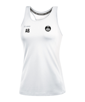 JAKO Run 2.0 Tanktop Running Damen Weiss F00