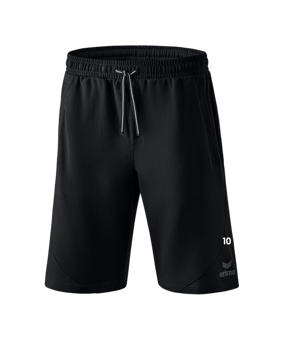 Erima Essential Sweathose Short Schwarz Kids