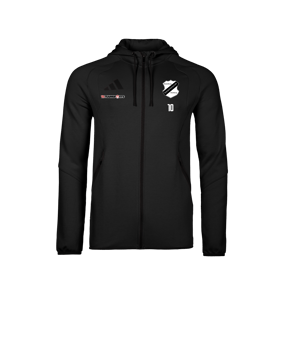 adidas Tiro Travel Hoody Schwarz