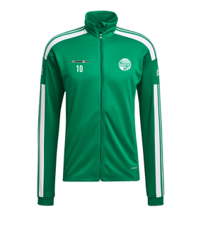 adidas Squadra 21 Trainingsjacke Grün Weiss