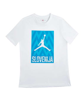Nike Slovenia Team T-Shirt Weiß F100 - weiss
