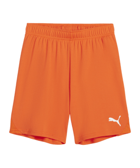 PUMA teamGOAL Short Kids Orange Weiss F08 - orange