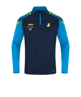 JAKO Performance HalfZip Sweatshirt Blau F908