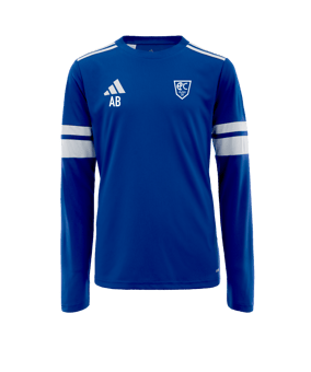 adidas Squadra 25 Trikot Langarm Blau