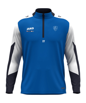 JAKO Dynamic Zip Sweatshirt Kids Blau F405