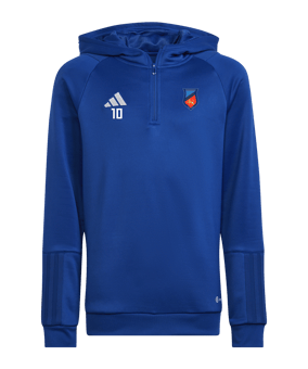 adidas Tiro 23 Competition Hoody Kids Blau