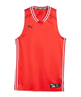 PUMA Hoops Team Game Trikot Kids Rot F04 - rot