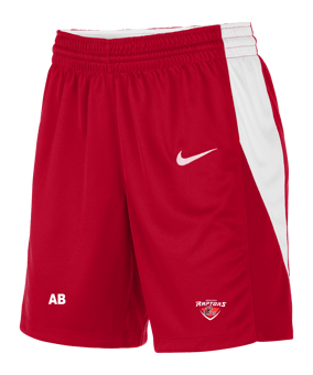 Nike Team Basketball Stock Short Damen Rot F657