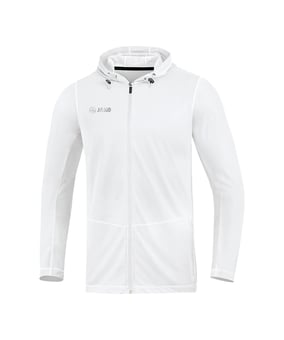 JAKO Run 2.0 Kapuzenjacke Kids Weiss F00 - weiss