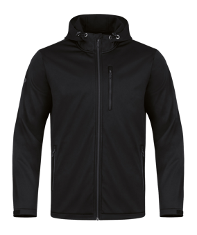 JAKO Premium Softshelljacke Schwarz F800 - schwarz