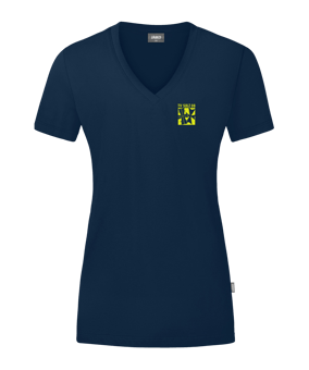 JAKO Organic T-Shirt Damen Blau F900