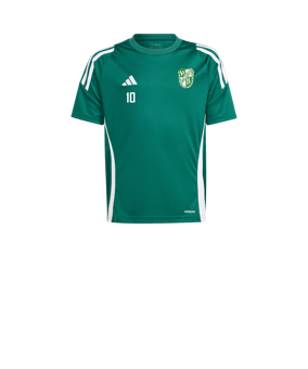 adidas Tiro 24 Trikot Kids Grün Weiss