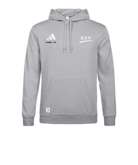 adidas Entrada 26 Hoody Grau