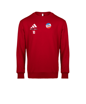 adidas Entrada 26 Sweatshirt Rot