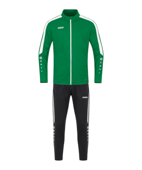 JAKO One Power Trainingsanzug Kids Grün F200 - gruen