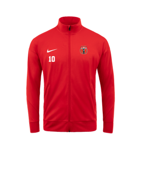 Nike DRI-FIT Strike 24 Trainingsjacke Rot Weiss