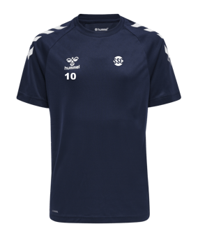 Hummel hmlCORE XK Poly T-Shirt Kids Blau F7026