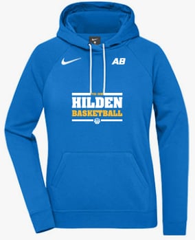Nike Park 20 Fleece Hoody Damen Blau Weiss F463
