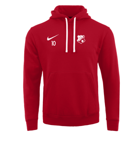 Nike Park 20 Fleece Hoody Rot Weiss F657