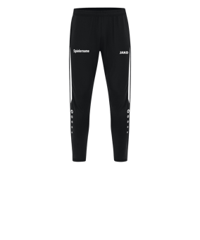 JAKO Power Trainingshose Kids Schwarz Weiss F802