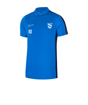 Nike Academy Poloshirt Blau F463