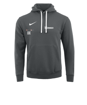 Nike Park 20 Fleece Hoody Grau Weiss F071
