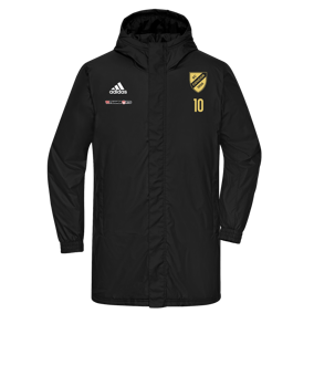 adidas Entrada 22 Stadium Jacke Schwarz