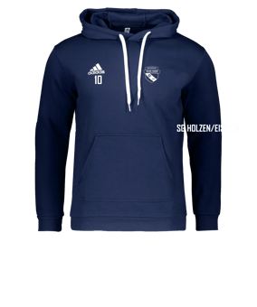 adidas Entrada 22 Hoody Blau