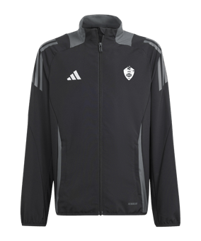 adidas Tiro 24 Competition Präsentationsjacke Kids Schwarz