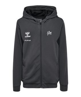 Hummel AUTHENTIC PL Kapuzenjacke Kids Grau F1525
