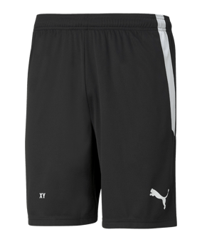 PUMA teamLIGA Short Schwarz Weiss F03