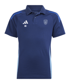 adidas Tiro 24 Competition Poloshirt Kids Blau