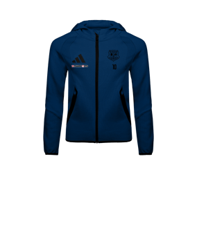 adidas Tiro Travel Jacke Kids Dunkelblau
