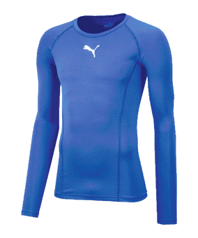 PUMA LIGA Baselayer Longsleeve Blau F02 - blau